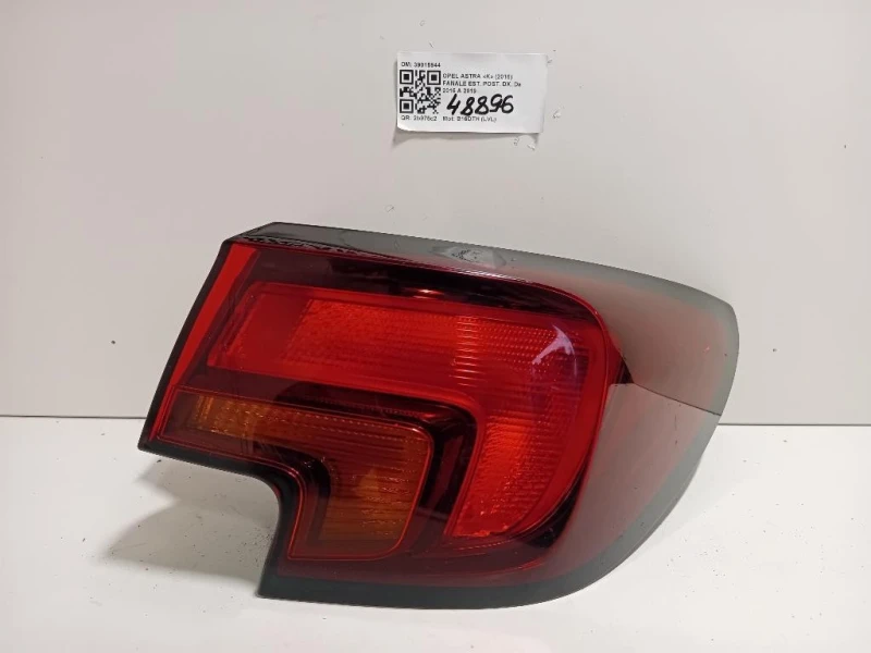 Fanale EST POST DX 39015944 Opel Astra K 2016