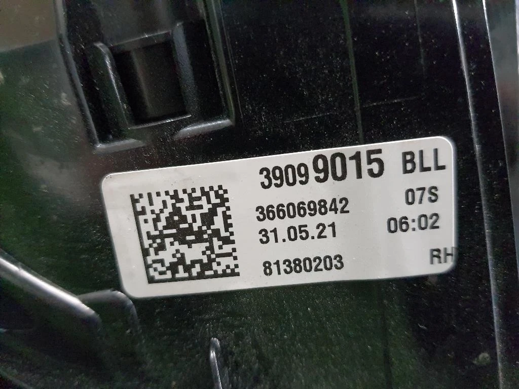 Fanale EST POST DX 39099015 Opel Astra K 2019