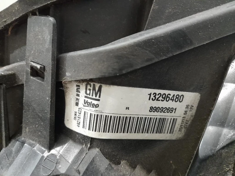 Fanale EST POST DX 13269480 Opel Corsa D 2011