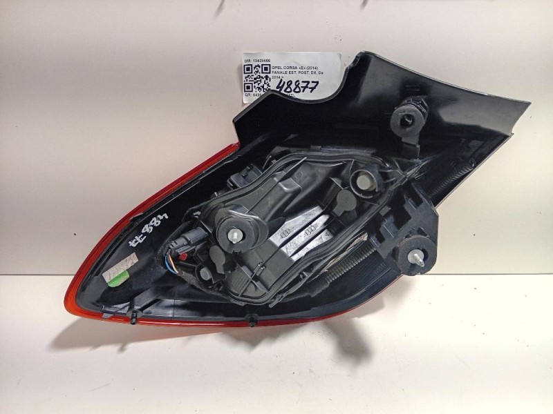 Fanale EST POST DX 13428456 Opel Corsa E 2014