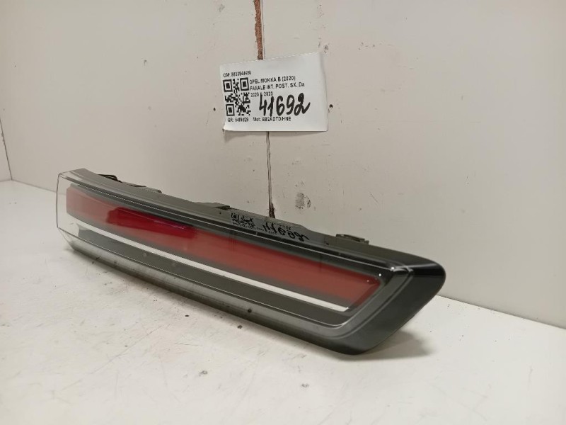 Fanale INT POST SX 9833944480 Opel Mokka B 2020