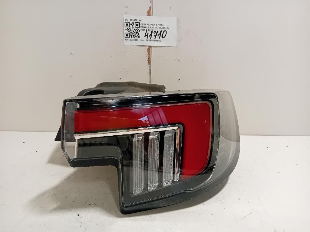 Fanale EST POST DX 9833721980 Opel Mokka B 2020
