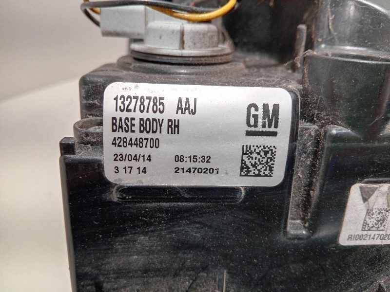 Fanale EST POST DX 13278785 Opel Zafira C 2012