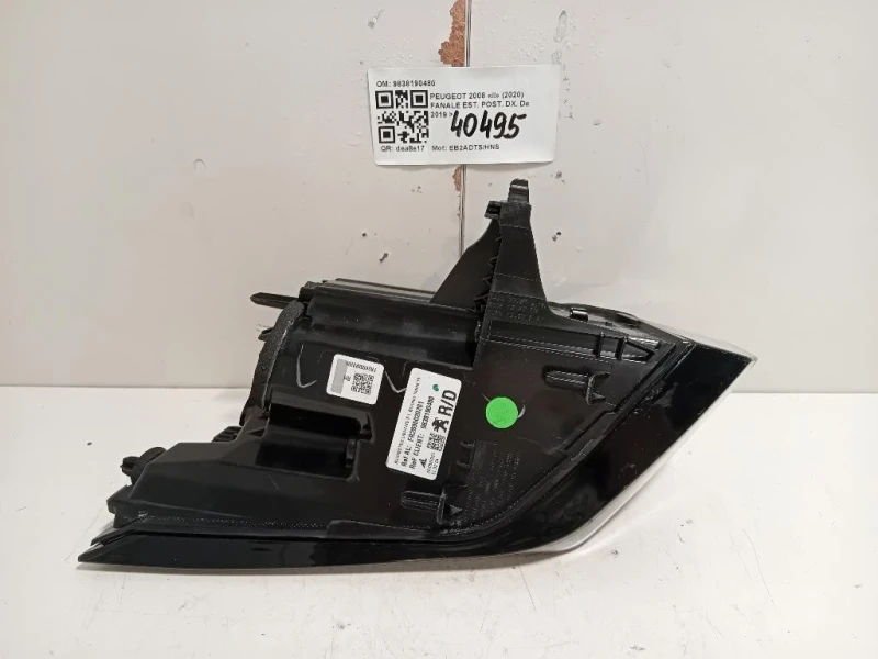 Fanale EST POST DX 9838190480 Peugeot 2008 II 2020