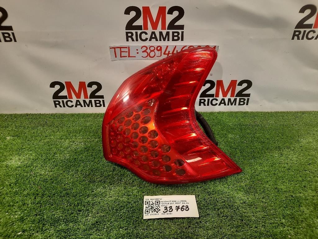 Fanale EST POST DX 9683460780 DESTRO Peugeot 3008 I 2009