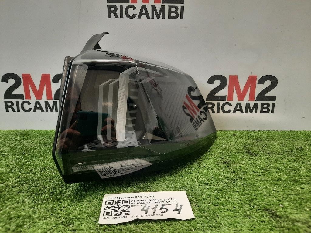 Fanale EST POST DX 9836231580 LED RESTYLING POST DX Peugeot 5008 II 2017