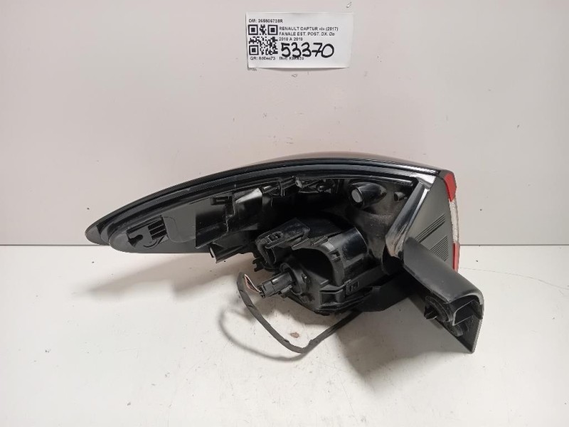 Fanale EST POST DX 265506738R Renault Captur I 2017