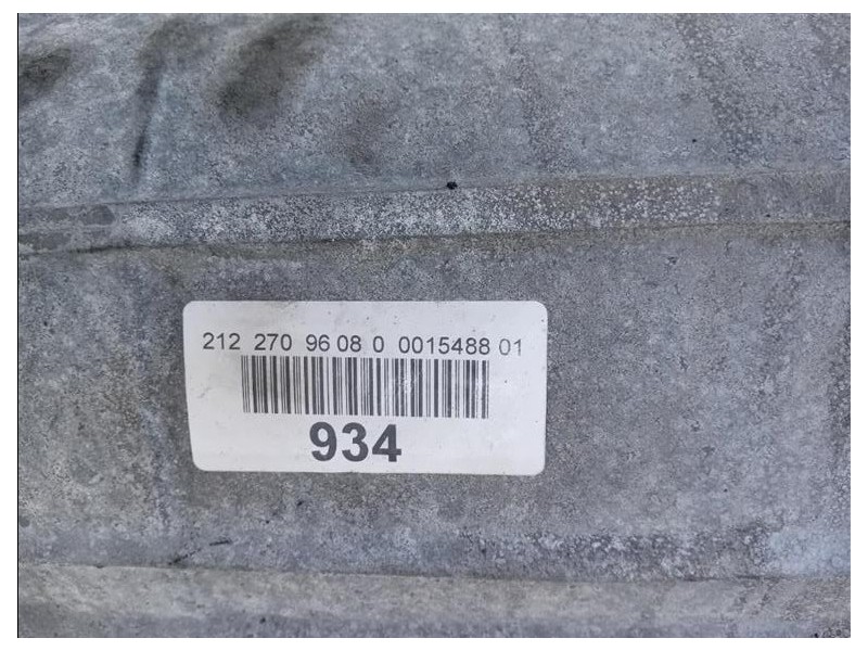 Cambio 2122709608 7 MARCE AUTOMATICO Mercedes Classe E W212 2009