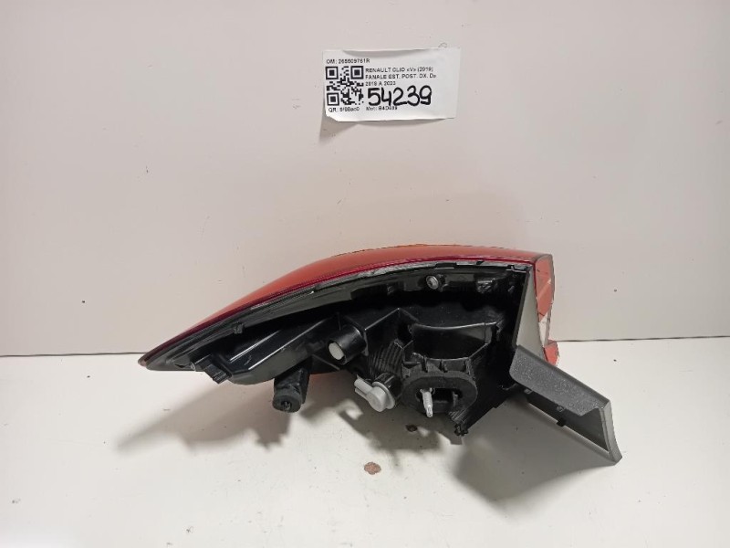 Fanale EST POST DX 265509761R Renault CLIO V 2019