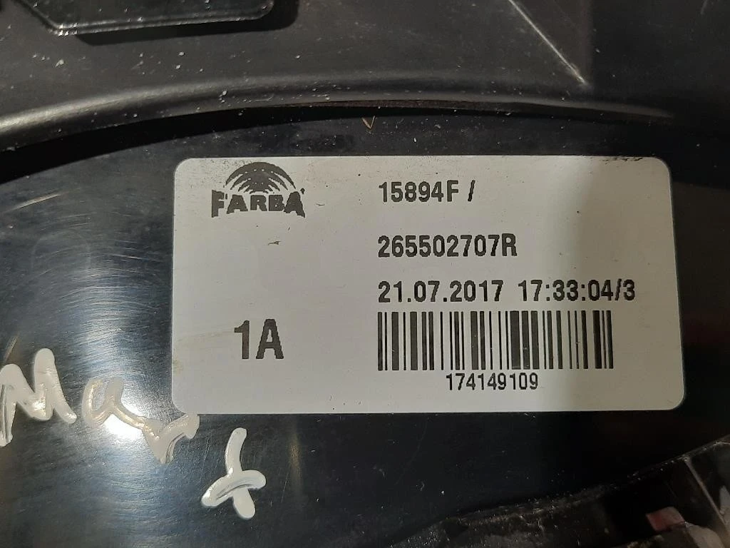 Fanale EST POST DX 265502707R Smart Forfour 453 2015