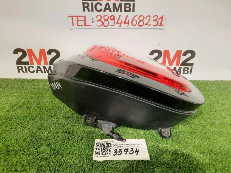 Fanale EST POST DX 265502707R Smart Forfour 453 2015