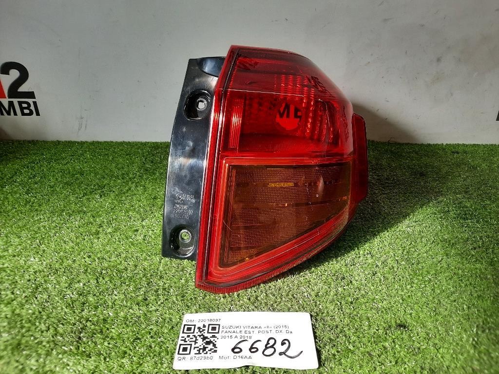 Fanale EST POST DX 22018097 Suzuki Vitara II 2015