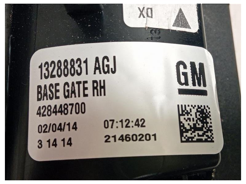 Fanale INT POST SX 13288831 AGJ Opel Zafira C 2012