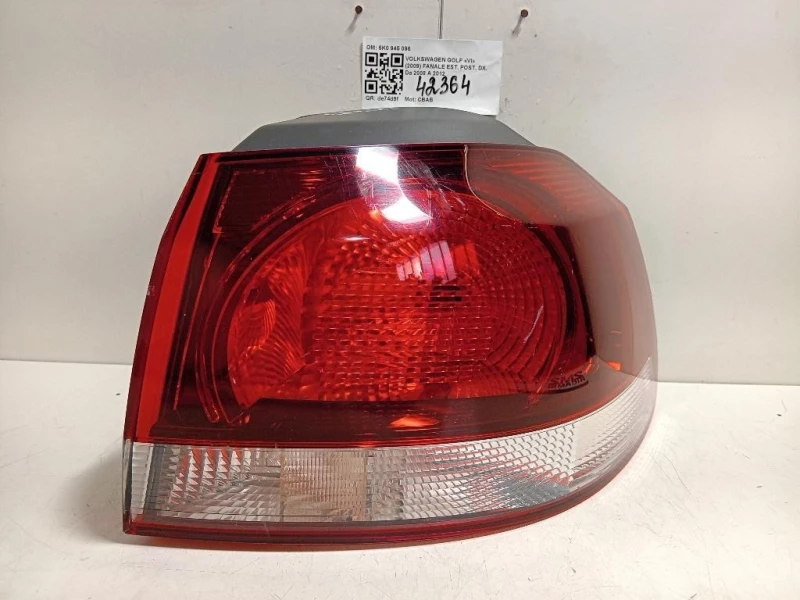 Fanale EST POST DX 5K0 945 096 Volkswagen GOLF VI 2009
