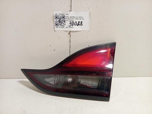 Fanale INT POST SX 13288831 AGJ Opel Zafira C 2012