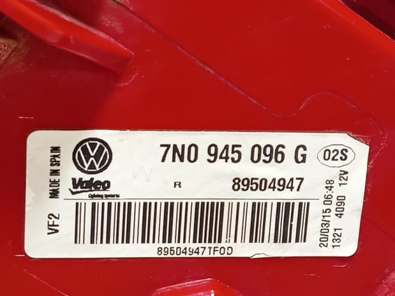 Fanale EST POST DX 7N0945096G Volkswagen Sharan IV 2015