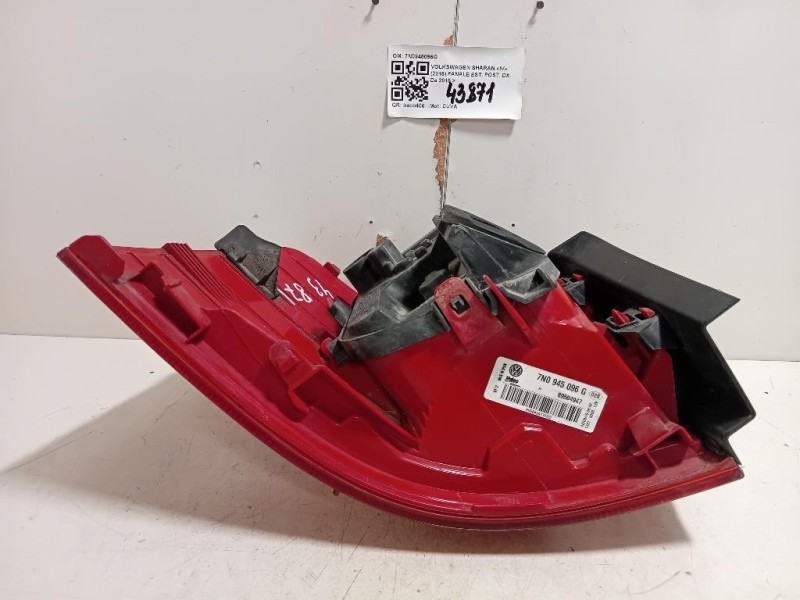 Fanale EST POST DX 7N0945096G Volkswagen Sharan IV 2015