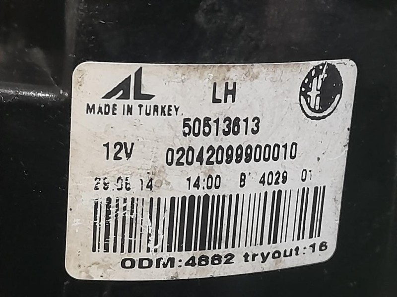 Fanale EST POST SX FANALE ORIGINALE POSTERIORE SX 50513613 Alfa Romeo Giulietta 2010