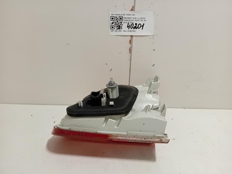 Fanale INT POST SX 9678074480 Peugeot 2008 I 2013