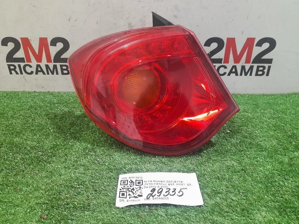 Fanale EST POST SX FANALE ORIGINALE POSTERIORE SX 50513613 Alfa Romeo Giulietta 2010