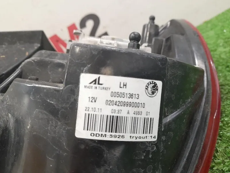 Fanale EST POST SX 50513613 Alfa Romeo Giulietta 2010