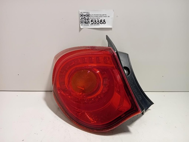 Fanale EST POST SX 50513613 Alfa Romeo Giulietta 2010