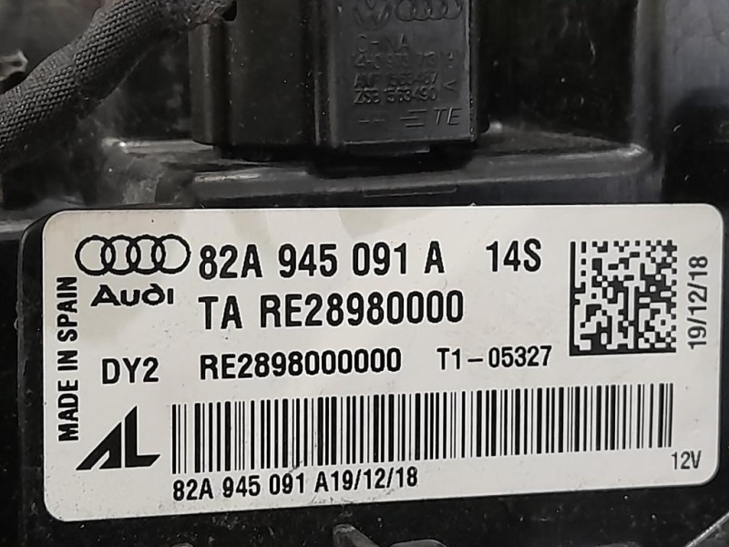 Fanale EST POST SX 82A945091A Audi A1 GBA Sportback 2018