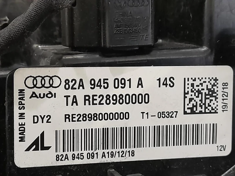 Fanale EST POST SX 82A945091A Audi A1 GBA Sportback 2018