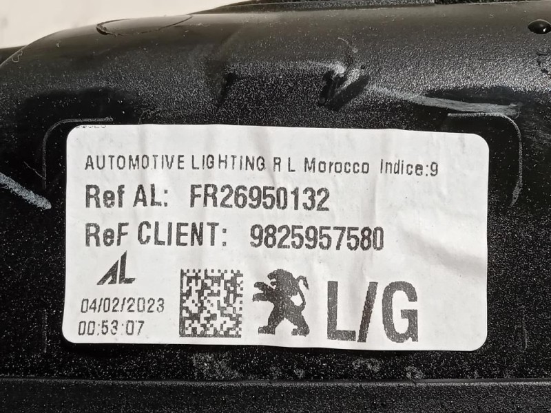 Fanale INT POST SX 9825957580 Peugeot 2008 II 2020