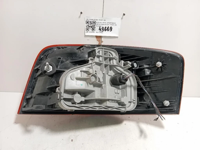Fanale EST POST SX FANALE EST POST SX Audi A3 8VA Sportback 2012