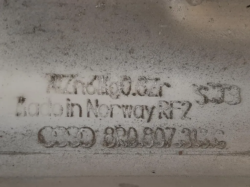 Traversa Paraurti POST 8R0 807 313 C Audi Q5 8RB 2012