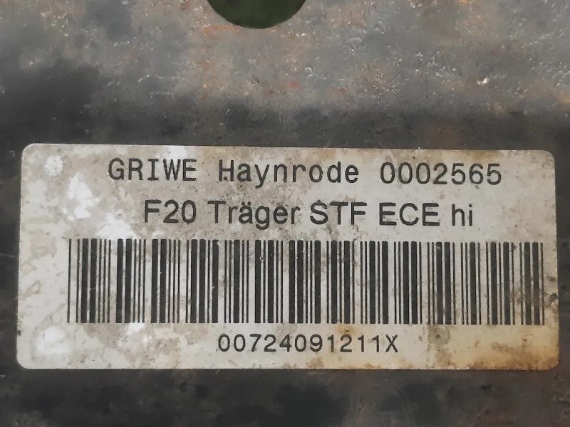 Traversa Paraurti POST 51127240912 Bmw Serie 1 F20 Berlina 2012