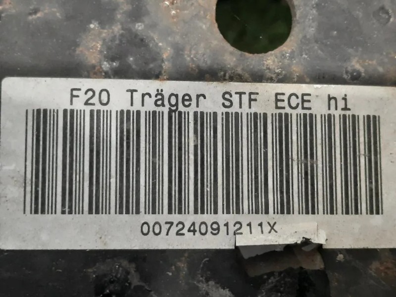 Traversa Paraurti POST 51127240912 Bmw Serie 1 F20 Berlina 2012