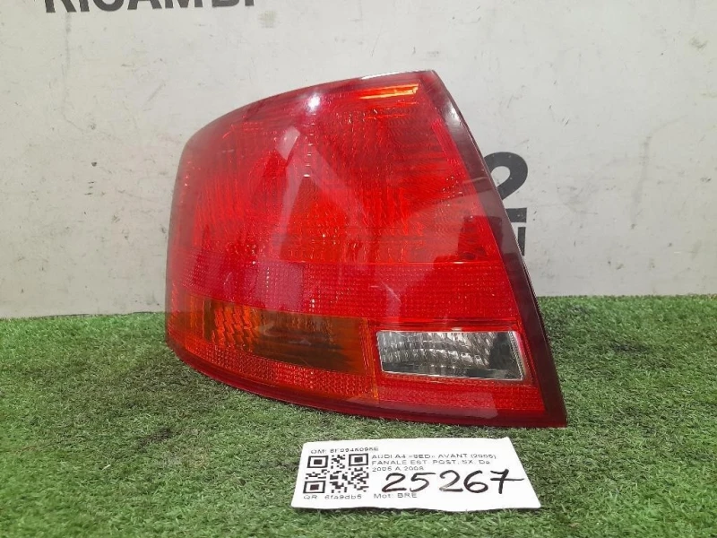 Fanale EST POST SX 8E9945095E Audi A4 8ED Avant 2005