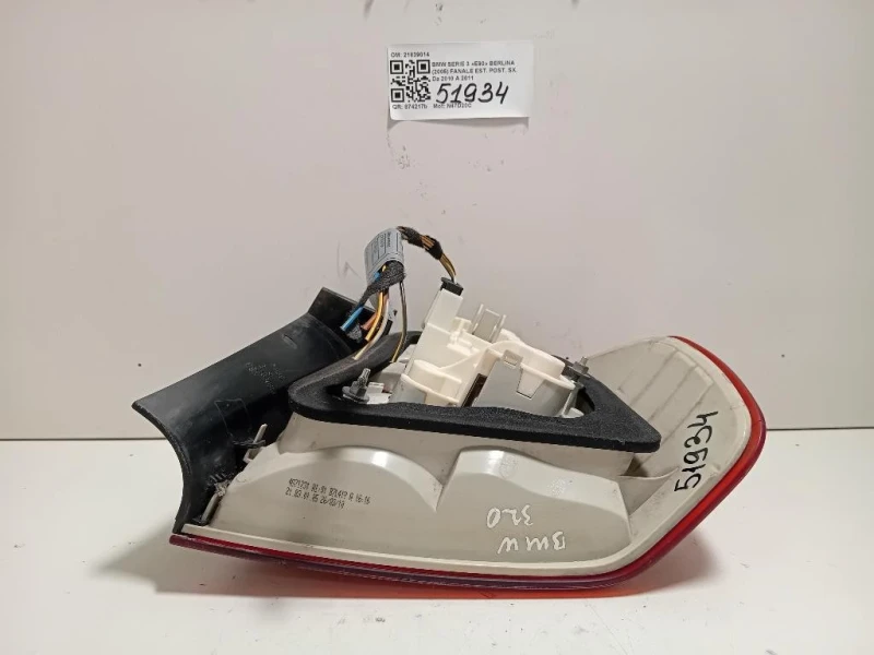 Fanale EST POST SX 21839014 Bmw Serie 3 E90 Berlina 2005
