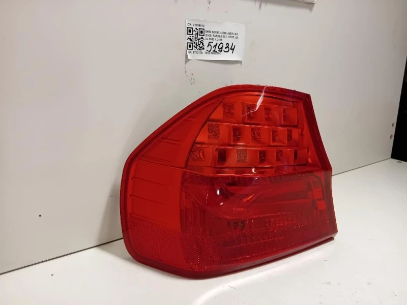 Fanale EST POST SX 21839014 Bmw Serie 3 E90 Berlina 2005