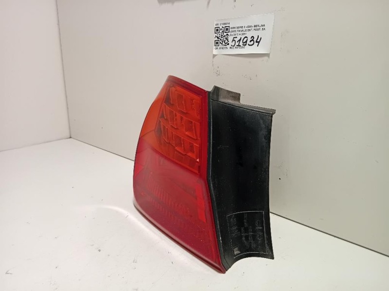 Fanale EST POST SX 21839014 Bmw Serie 3 E90 Berlina 2005