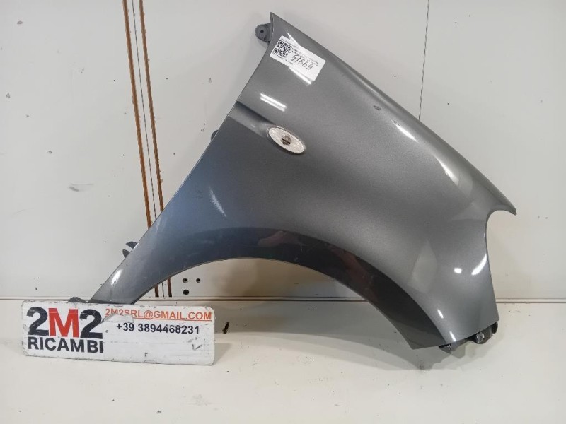 Parafango ANT DX A45388103009999 Smart Forfour 453 2015