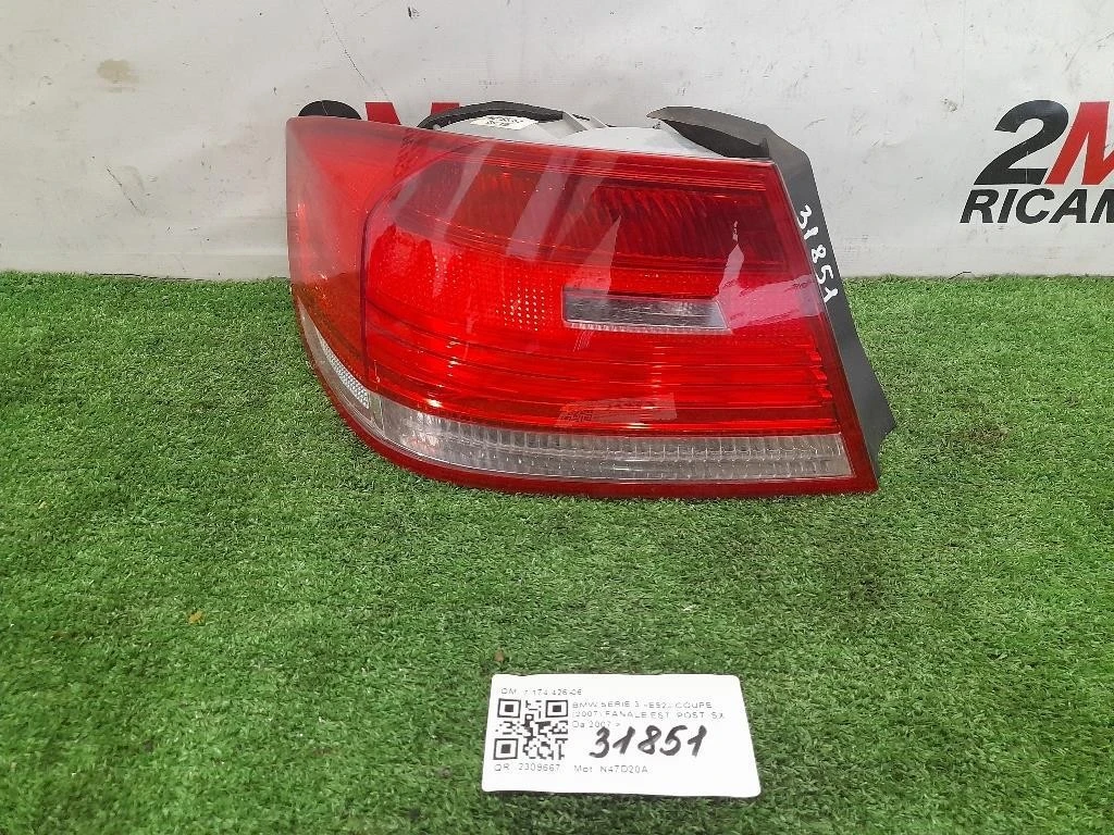 Fanale EST POST SX 7 174 426-06 Bmw Serie 3 E92 Coupe 2007