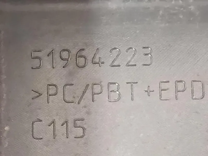 Traversa Paraurti POST 51964223 Fiat 500X 2015