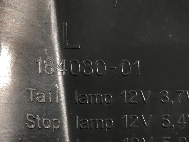 Fanale EST POST SX 184030-01 Bmw Serie 5 F10 Berlina 2010