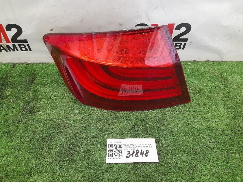 Fanale EST POST SX 173462-01 Bmw Serie 5 F10 Berlina 2010