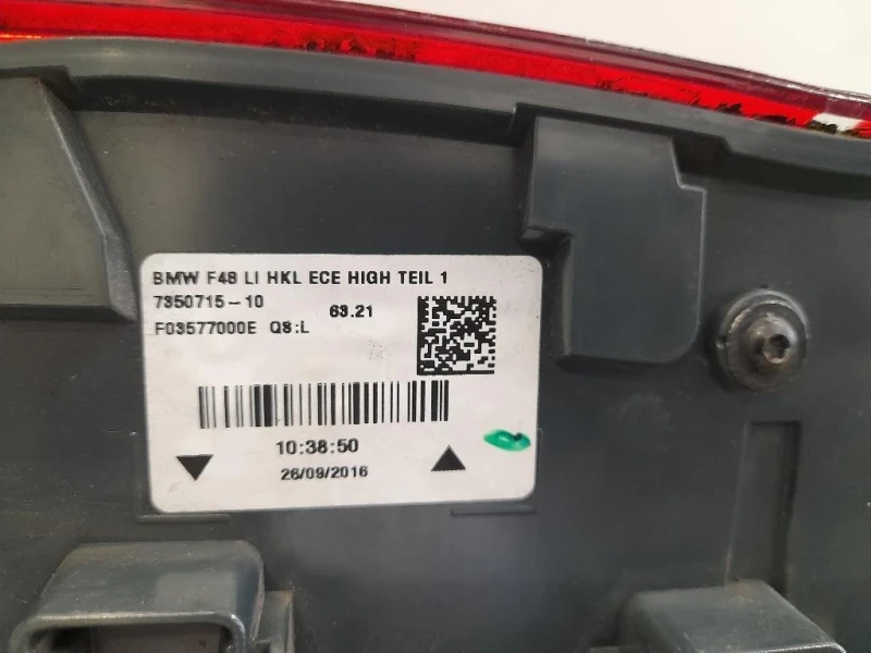 Fanale EST POST SX 63217350715 Bmw X1 F48 2015