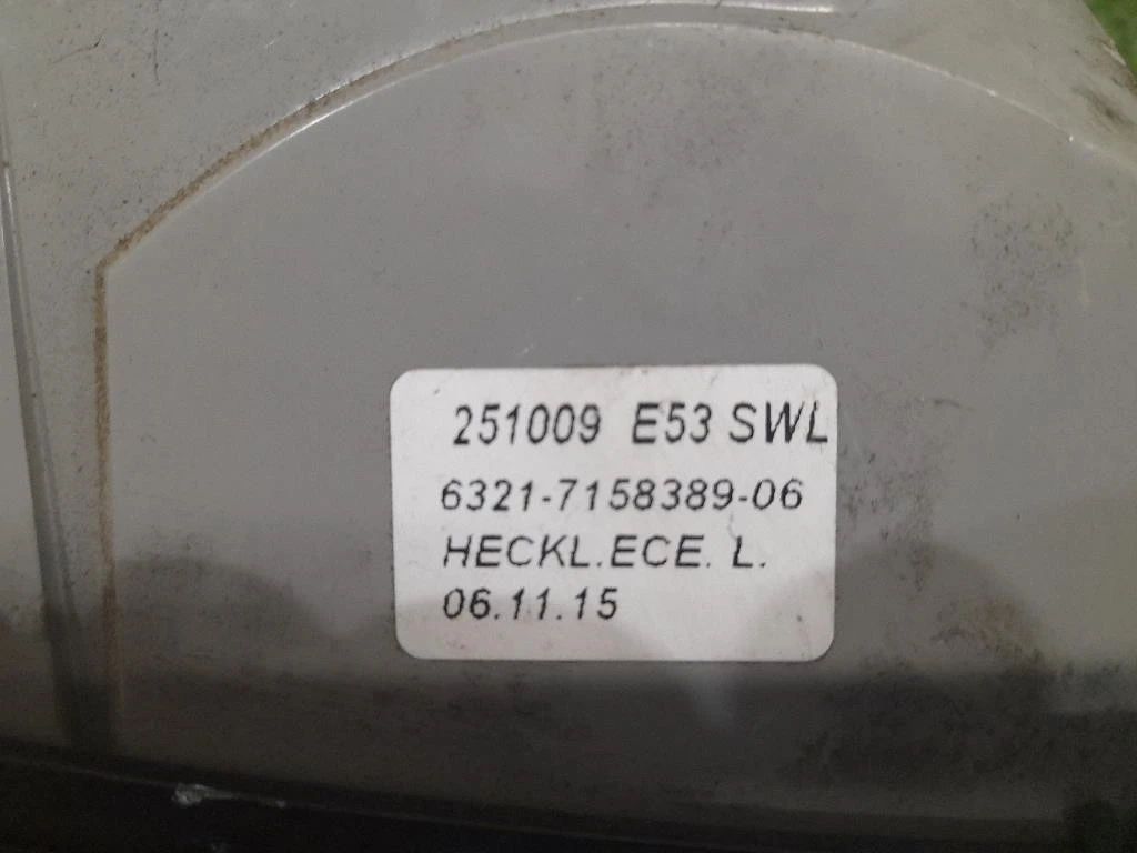 Fanale EST POST SX 63217158389 Bmw X5 E53 2000