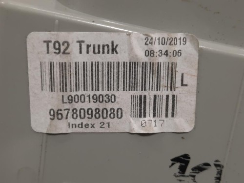 Fanale INT POST SX 9678098080 Peugeot 308 II SW 2014