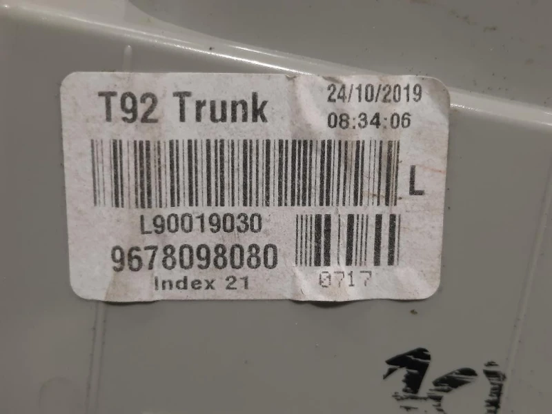 Fanale INT POST SX 9678098080 Peugeot 308 II SW 2014