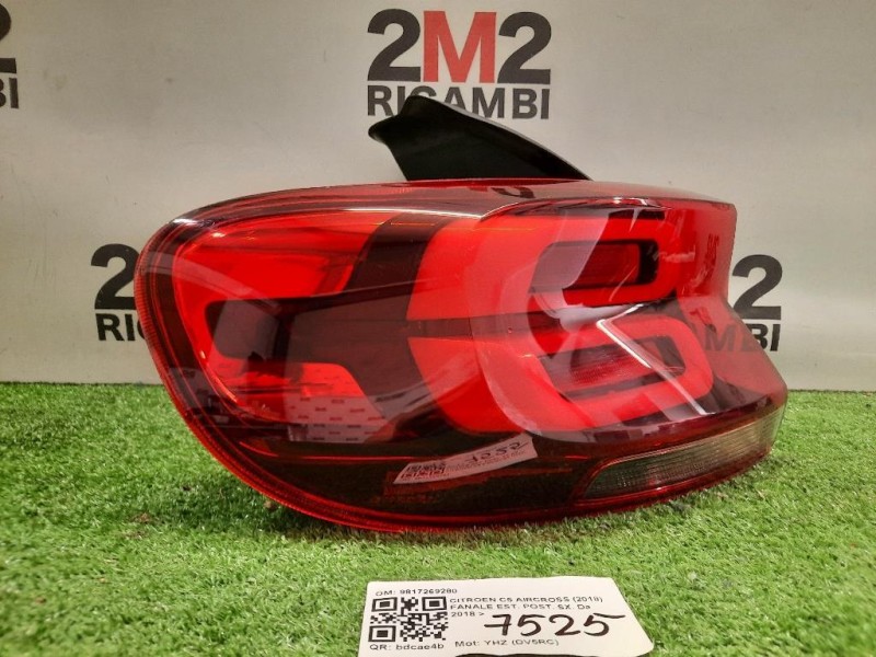 Fanale EST POST SX 9817269280 Citroen C5 Aircross 2018