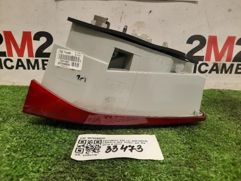 Fanale INT POST SX 9678098080 Peugeot 308 II SW 2014