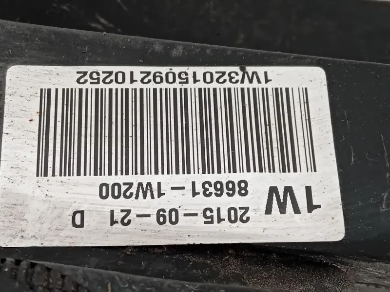 Traversa Paraurti POST 86631-1W200 Kia RIO III 2012