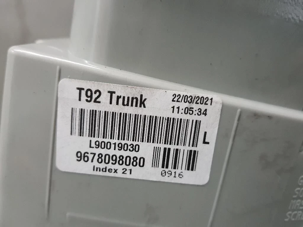 Fanale INT POST SX 9678098080 Peugeot 308 II SW 2017